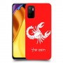עקרב כיסוי מגן קשיח בעיצוב אישי עם השם שלך ל Xiaomi Poco M3 Pro 5G יחידה אחת סקרין מובייל