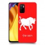 שור כיסוי מגן קשיח בעיצוב אישי עם השם שלך ל Xiaomi Poco M3 Pro 5G יחידה אחת סקרין מובייל