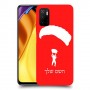צניחה חופשית כיסוי מגן קשיח בעיצוב אישי עם השם שלך ל Xiaomi Poco M3 Pro 5G יחידה אחת סקרין מובייל
