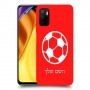 כדורגל - כדור כיסוי מגן קשיח בעיצוב אישי עם השם שלך ל Xiaomi Poco M3 Pro 5G יחידה אחת סקרין מובייל