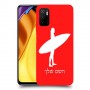 גלישה כיסוי מגן קשיח בעיצוב אישי עם השם שלך ל Xiaomi Poco M3 Pro 5G יחידה אחת סקרין מובייל