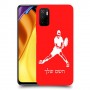 שחקן טניס כיסוי מגן קשיח בעיצוב אישי עם השם שלך ל Xiaomi Poco M3 Pro 5G יחידה אחת סקרין מובייל