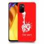 פסל החירות כיסוי מגן קשיח בעיצוב אישי עם השם שלך ל Xiaomi Poco M3 Pro 5G יחידה אחת סקרין מובייל