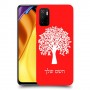עץ כיסוי מגן קשיח בעיצוב אישי עם השם שלך ל Xiaomi Poco M3 Pro 5G יחידה אחת סקרין מובייל