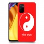 סמל יינג יאנג - סין כיסוי מגן קשיח בעיצוב אישי עם השם שלך ל Xiaomi Poco M3 Pro 5G יחידה אחת סקרין מובייל