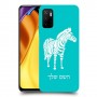 זברה כיסוי מגן קשיח בעיצוב אישי עם השם שלך ל Xiaomi Poco M3 Pro 5G יחידה אחת סקרין מובייל