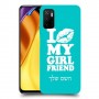 לנשק את החברה שלי כיסוי מגן קשיח בעיצוב אישי עם השם שלך ל Xiaomi Poco M3 Pro 5G יחידה אחת סקרין מובייל