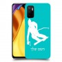 סקִי כיסוי מגן קשיח בעיצוב אישי עם השם שלך ל Xiaomi Poco M3 Pro 5G יחידה אחת סקרין מובייל