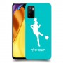 כדורגל - אישה כיסוי מגן קשיח בעיצוב אישי עם השם שלך ל Xiaomi Poco M3 Pro 5G יחידה אחת סקרין מובייל
