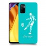 שחקן כדורגל כיסוי מגן קשיח בעיצוב אישי עם השם שלך ל Xiaomi Poco M3 Pro 5G יחידה אחת סקרין מובייל