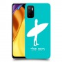 גלישה כיסוי מגן קשיח בעיצוב אישי עם השם שלך ל Xiaomi Poco M3 Pro 5G יחידה אחת סקרין מובייל