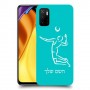 שחקן כדורעף כיסוי מגן קשיח בעיצוב אישי עם השם שלך ל Xiaomi Poco M3 Pro 5G יחידה אחת סקרין מובייל