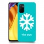 שלג כיסוי מגן קשיח בעיצוב אישי עם השם שלך ל Xiaomi Poco M3 Pro 5G יחידה אחת סקרין מובייל