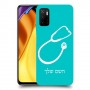 רופא סטטוסקופ כיסוי מגן קשיח בעיצוב אישי עם השם שלך ל Xiaomi Poco M3 Pro 5G יחידה אחת סקרין מובייל
