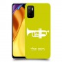 חצוצרה כיסוי מגן קשיח בעיצוב אישי עם השם שלך ל Xiaomi Poco M3 Pro 5G יחידה אחת סקרין מובייל