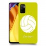 כדורעף - כדור כיסוי מגן קשיח בעיצוב אישי עם השם שלך ל Xiaomi Poco M3 Pro 5G יחידה אחת סקרין מובייל