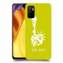 פסל החירות כיסוי מגן קשיח בעיצוב אישי עם השם שלך ל Xiaomi Poco M3 Pro 5G יחידה אחת סקרין מובייל