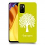 עץ כיסוי מגן קשיח בעיצוב אישי עם השם שלך ל Xiaomi Poco M3 Pro 5G יחידה אחת סקרין מובייל