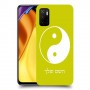 סמל יינג יאנג - סין כיסוי מגן קשיח בעיצוב אישי עם השם שלך ל Xiaomi Poco M3 Pro 5G יחידה אחת סקרין מובייל