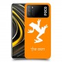 צפרדע טרופית כיסוי מגן קשיח בעיצוב אישי עם השם שלך ל Xiaomi Poco M3 יחידה אחת סקרין מובייל