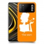 אישה אהבה כיסוי מגן קשיח בעיצוב אישי עם השם שלך ל Xiaomi Poco M3 יחידה אחת סקרין מובייל