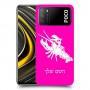 סרטן כיסוי מגן קשיח בעיצוב אישי עם השם שלך ל Xiaomi Poco M3 יחידה אחת סקרין מובייל