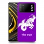 גדי כיסוי מגן קשיח בעיצוב אישי עם השם שלך ל Xiaomi Poco M3 יחידה אחת סקרין מובייל