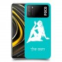 בתולה כיסוי מגן קשיח בעיצוב אישי עם השם שלך ל Xiaomi Poco M3 יחידה אחת סקרין מובייל