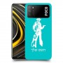 מערב פרוע - קאובוי כיסוי מגן קשיח בעיצוב אישי עם השם שלך ל Xiaomi Poco M3 יחידה אחת סקרין מובייל