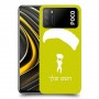 צניחה חופשית כיסוי מגן קשיח בעיצוב אישי עם השם שלך ל Xiaomi Poco M3 יחידה אחת סקרין מובייל