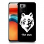 זאב כיסוי מגן קשיח בעיצוב אישי עם השם שלך ל Xiaomi Poco X3 GT יחידה אחת סקרין מובייל