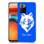 זאב כיסוי מגן קשיח בעיצוב אישי עם השם שלך ל Xiaomi Poco X3 GT יחידה אחת סקרין מובייל