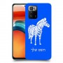 זברה כיסוי מגן קשיח בעיצוב אישי עם השם שלך ל Xiaomi Poco X3 GT יחידה אחת סקרין מובייל