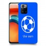 כדורגל - כדור כיסוי מגן קשיח בעיצוב אישי עם השם שלך ל Xiaomi Poco X3 GT יחידה אחת סקרין מובייל