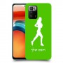 ג'וגלין - אישה כיסוי מגן קשיח בעיצוב אישי עם השם שלך ל Xiaomi Poco X3 GT יחידה אחת סקרין מובייל
