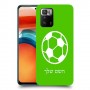 כדורגל - כדור כיסוי מגן קשיח בעיצוב אישי עם השם שלך ל Xiaomi Poco X3 GT יחידה אחת סקרין מובייל
