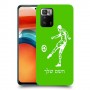 שחקן כדורגל כיסוי מגן קשיח בעיצוב אישי עם השם שלך ל Xiaomi Poco X3 GT יחידה אחת סקרין מובייל