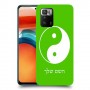 סמל יינג יאנג - סין כיסוי מגן קשיח בעיצוב אישי עם השם שלך ל Xiaomi Poco X3 GT יחידה אחת סקרין מובייל