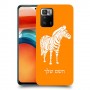 זברה כיסוי מגן קשיח בעיצוב אישי עם השם שלך ל Xiaomi Poco X3 GT יחידה אחת סקרין מובייל
