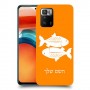דגים כיסוי מגן קשיח בעיצוב אישי עם השם שלך ל Xiaomi Poco X3 GT יחידה אחת סקרין מובייל