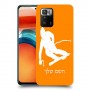סקִי כיסוי מגן קשיח בעיצוב אישי עם השם שלך ל Xiaomi Poco X3 GT יחידה אחת סקרין מובייל