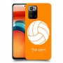 כדורעף - כדור כיסוי מגן קשיח בעיצוב אישי עם השם שלך ל Xiaomi Poco X3 GT יחידה אחת סקרין מובייל