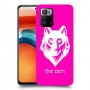 זאב כיסוי מגן קשיח בעיצוב אישי עם השם שלך ל Xiaomi Poco X3 GT יחידה אחת סקרין מובייל