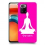 יוגה כיסוי מגן קשיח בעיצוב אישי עם השם שלך ל Xiaomi Poco X3 GT יחידה אחת סקרין מובייל