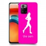 ג'וגלין - אישה כיסוי מגן קשיח בעיצוב אישי עם השם שלך ל Xiaomi Poco X3 GT יחידה אחת סקרין מובייל
