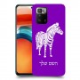 זברה כיסוי מגן קשיח בעיצוב אישי עם השם שלך ל Xiaomi Poco X3 GT יחידה אחת סקרין מובייל
