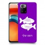 דגים כיסוי מגן קשיח בעיצוב אישי עם השם שלך ל Xiaomi Poco X3 GT יחידה אחת סקרין מובייל