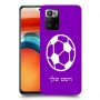 כדורגל - כדור כיסוי מגן קשיח בעיצוב אישי עם השם שלך ל Xiaomi Poco X3 GT יחידה אחת סקרין מובייל