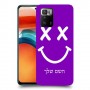 סמיילי כיסוי מגן קשיח בעיצוב אישי עם השם שלך ל Xiaomi Poco X3 GT יחידה אחת סקרין מובייל