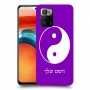 סמל יינג יאנג - סין כיסוי מגן קשיח בעיצוב אישי עם השם שלך ל Xiaomi Poco X3 GT יחידה אחת סקרין מובייל